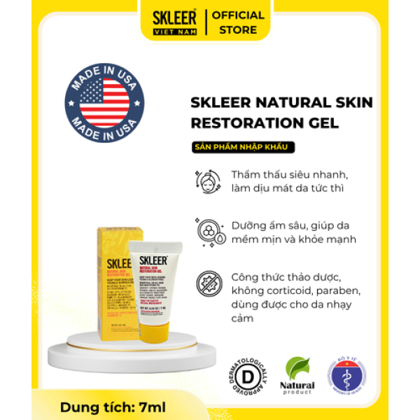 Skleer Natural Skin Restoration Gel 7ml