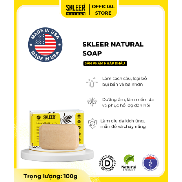 Skleer Natural Soap 100g