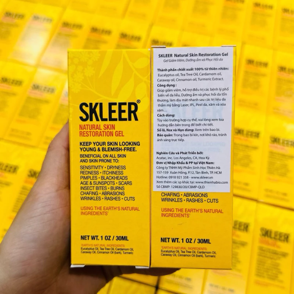Skleer Natural Skin Restoration Gel 30ml